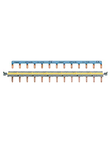 Hager - Peigne Dalimentation Horizontal 13 Modules Phase / N (auto)