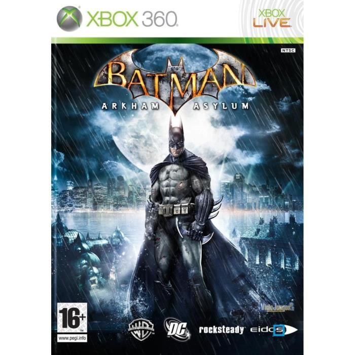 Jeu Xbox 360 Batman Arkham Asylum Game Of The Year Xbox