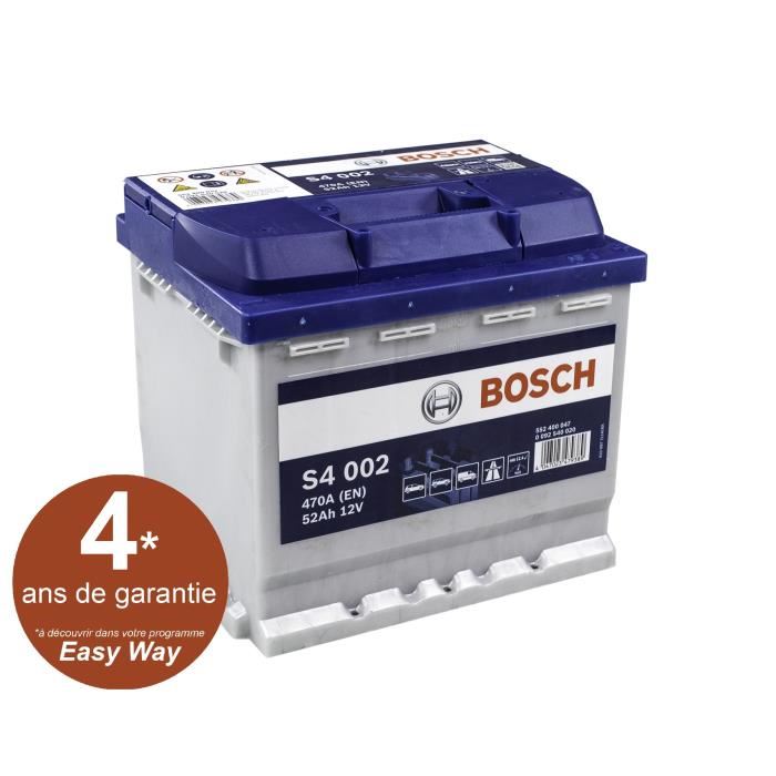 Bosch Batterie Auto S4002 52ah 470a A Droite