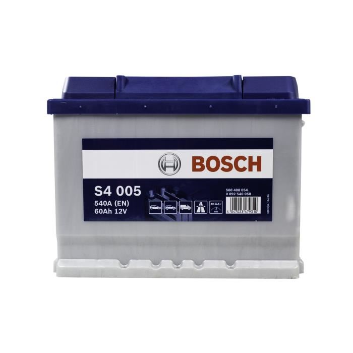 Bosch Batterie Auto S4005 60ah 540a A Droite
