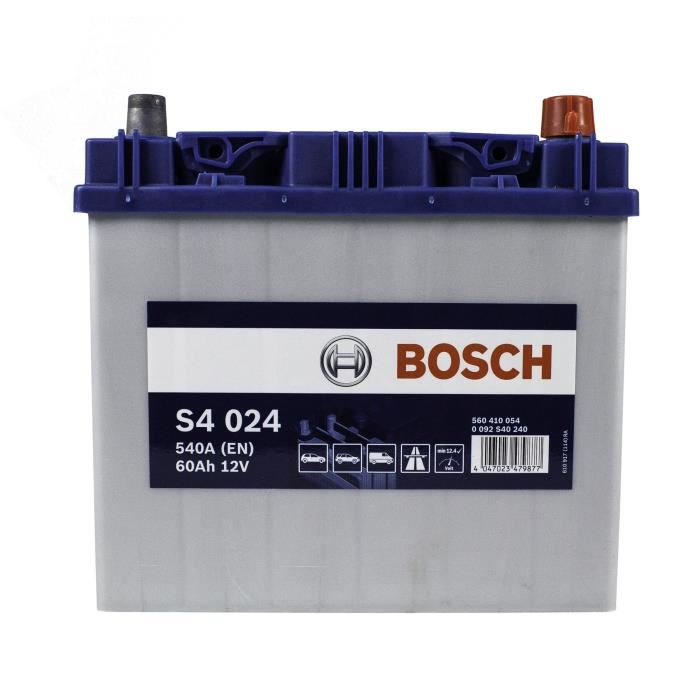 Bosch Batterie Auto S4024 60ah 540a