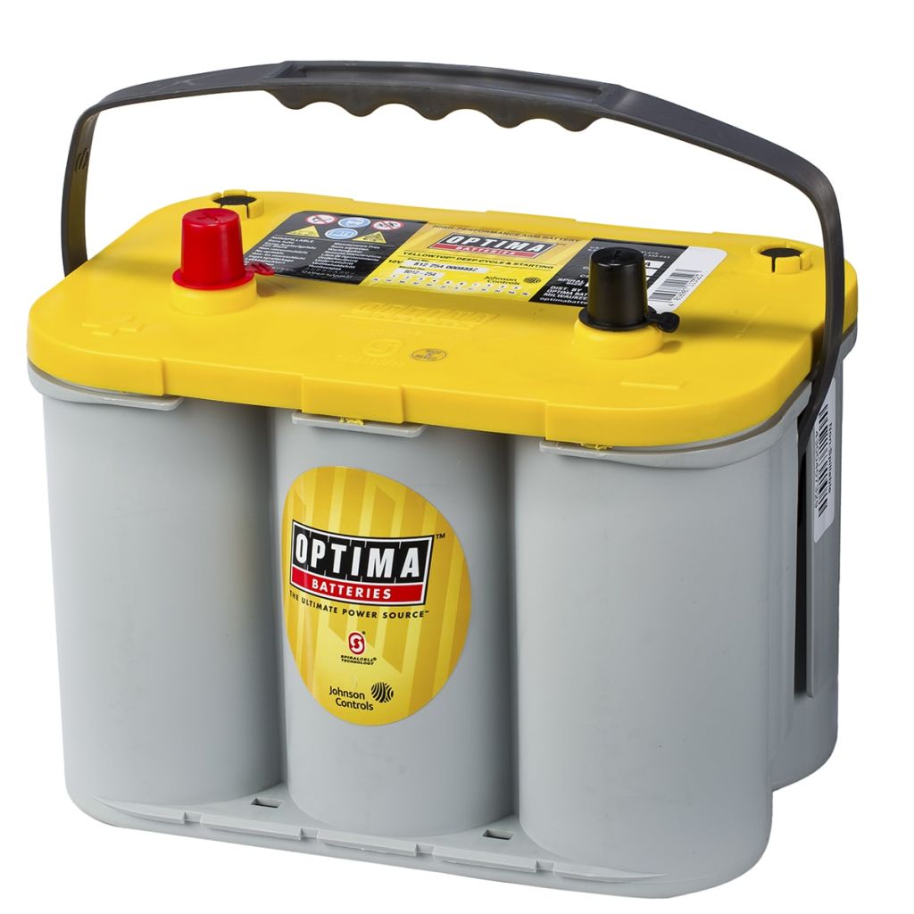 Varta Batterie Optima 55ah-765a Yellowtop Spiralcell Ref. Yt S-4.2