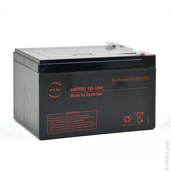 Nx. Batterie Plomb Etanche Givc12-12 12v 12ah Pour Chariot De Golf