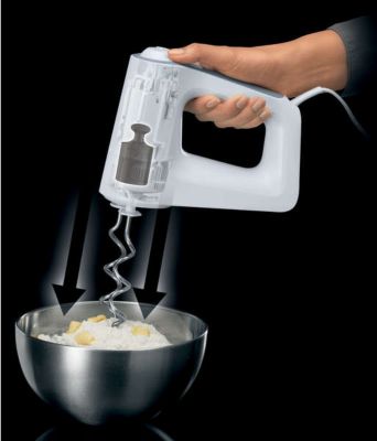 Batteur Et Mixeur Electrique Multimix 3 - Braun - Hm3105wh - 500w - 5 Vitesses + Pulse - Powerbell