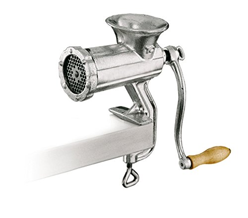 Hachoir Manuel En Fonte - Baumalu - 450076 - N°8 Avec Accessoires Patisserie
