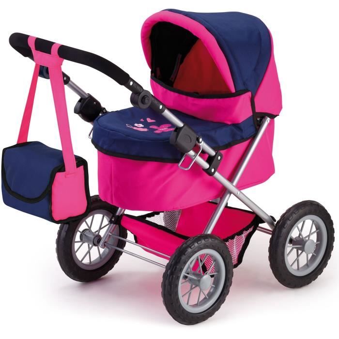 Bayer Design, Poussette De Poupee Design Trendy (rose/bleu) Rose/bleu