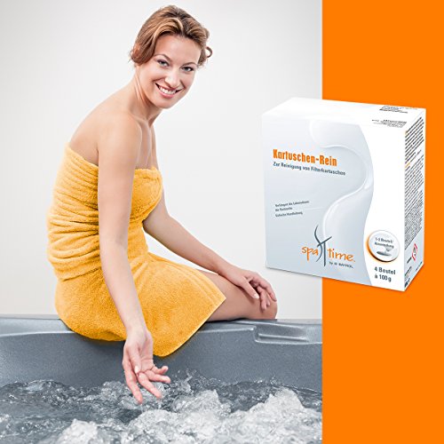 Nettoyant Spa Time - Bayrol - Spatime Nettoy Fil100x4 - Produits Dentretien - Nettoyant Pour Filtre De Spa