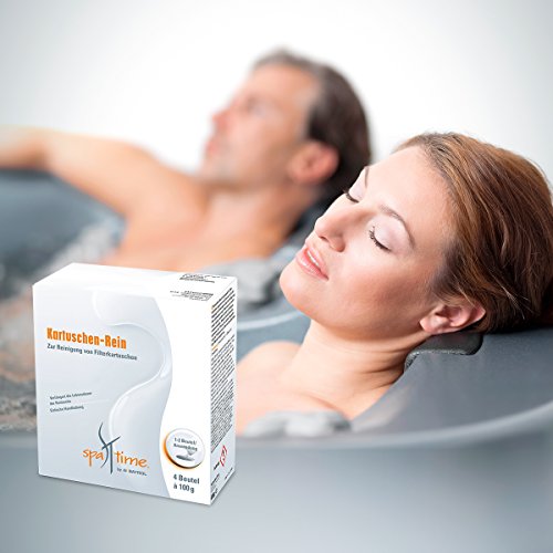 Nettoyant Spa Time - Bayrol - Spatime Nettoy Fil100x4 - Produits Dentretien - Nettoyant Pour Filtre De Spa