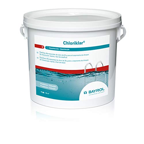 Chloriklar 5kg Bayrol Chlore Produits Dentretien Desinfecter Leau De La Piscine