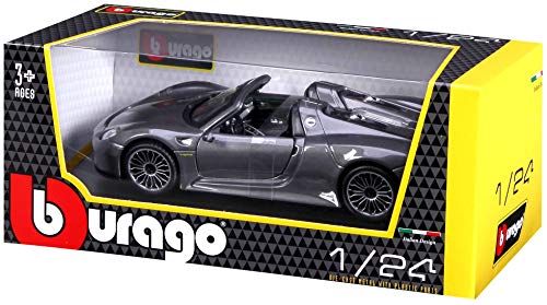 Burago Modele Reduit De Voiture De Sport Porsche 918 Spyder Echelle 124