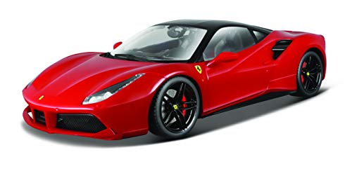 BBurago Voiture de collection 118 Ferrari signature boite exclusive 488 gtb grise