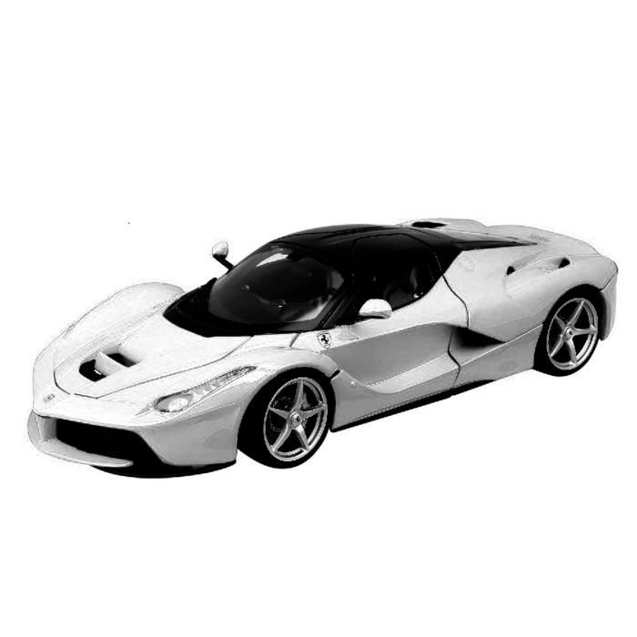 BBurago Voiture de collection 118 Ferrari signature boite exclusive laFerrari noire