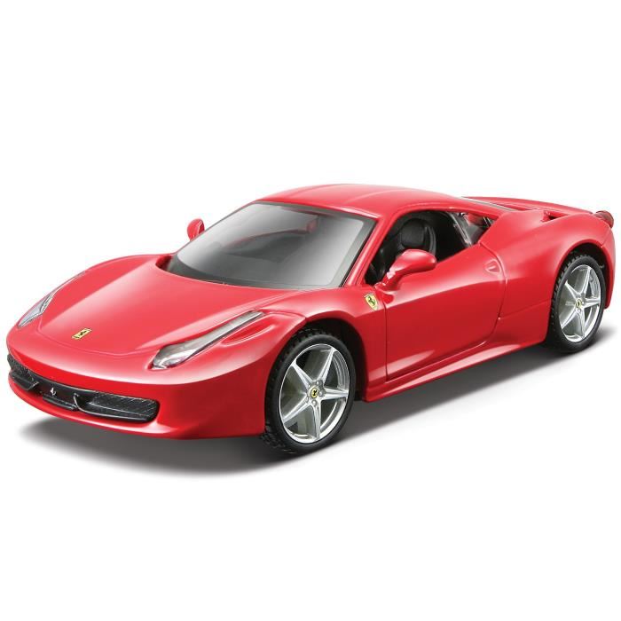 Bburago - 26003r - Vehicule Miniature - Modele À L'echelle - Ferrari 458 Italia - 2009 - Echelle 1/24-generique