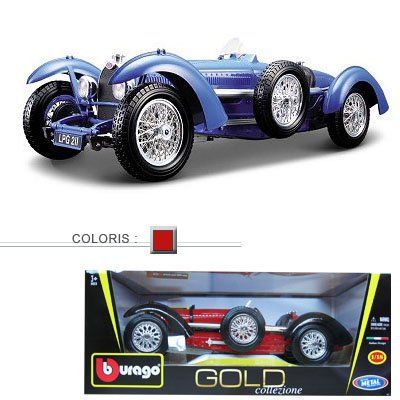BBurago Voiture de collection en metal 118 Bugatti type 59