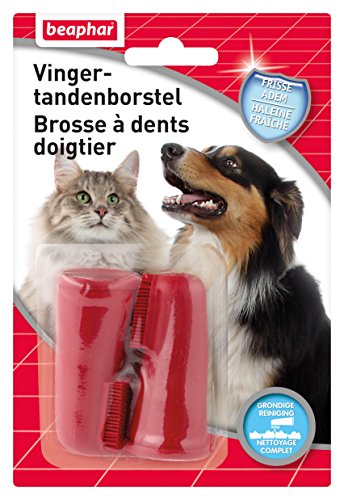 Beaphar Brosse A Dents Doigtier - Pour Chien Et Chat