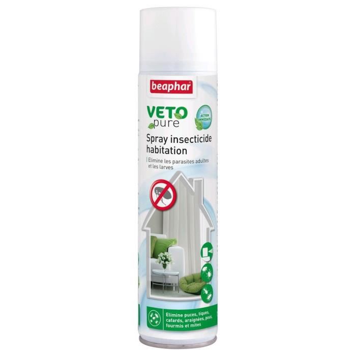 Beaphar - Vetopure Spray Insecticide Hab...