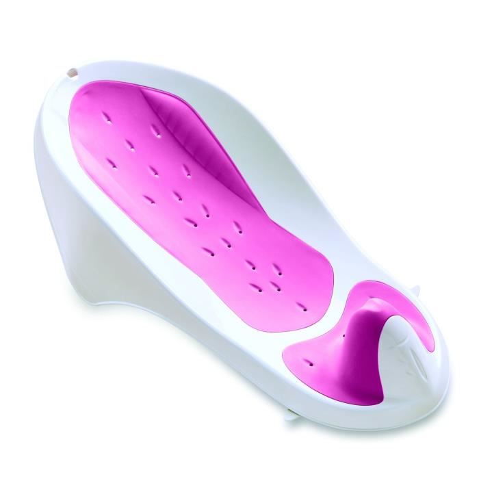 Bebe Angel Transat De Bain Bebe Ergonomique 0 A 6 Mois Rose