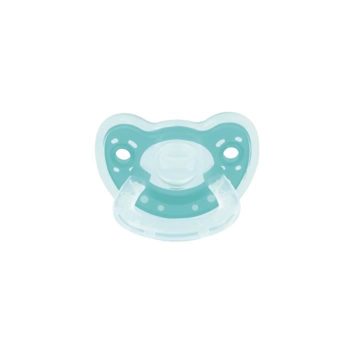 BEBE CONFORT Sucette natural physio tout silicone x1 6 a 18 Mois Coloris aleatoires
