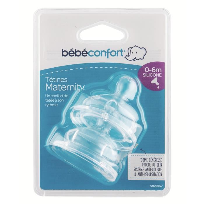 Bebe Confort Tetine Emotion Silicone T.0 Transition (x2)