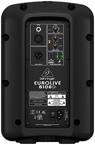 Haut Parleur Behringer Eurolive B108d 300 Watt 2 Voies