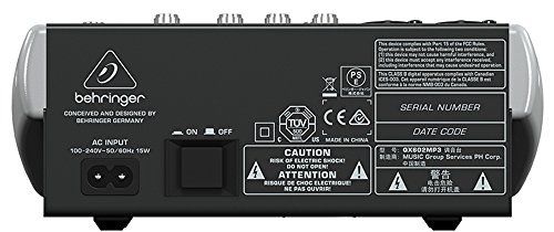 Behringer Xenyx Qx602mp3