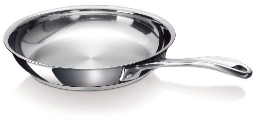 Poele A Frire Chef En Inox Non Revetu D 30 Cm Lisse Sans Couvercle