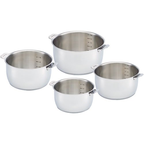 Set de 4 casseroles Select 14 16 18 20 cm Beka