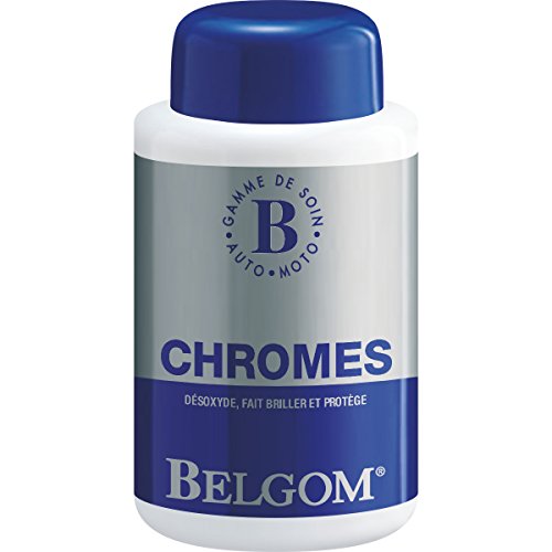 Belgom Chromes 250ml Ideal Pour Desoxyder Et Faire Briller Applique Une Couche Protectrice Simple Et Efficace Empeche