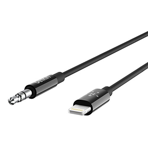 Cable Audio 35 Mm Avec Connecteur Lightning Belkin 18 M