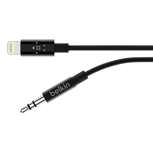 Cable Audio 35 Mm Avec Connecteur Lightning Belkin 18 M