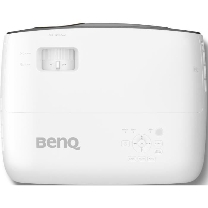 Benq W1700 Videoprojecteur 4k Uhd Focale Courte 100 A 325 Metres Technologie Cinematiccolor