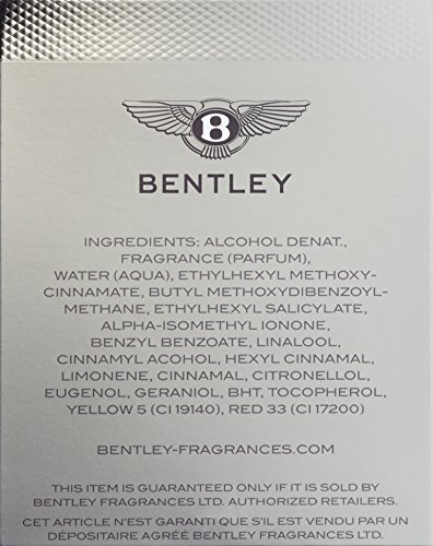 Bentley Bentley For Men Eau De Toilette Pour Homme 60 Ml
