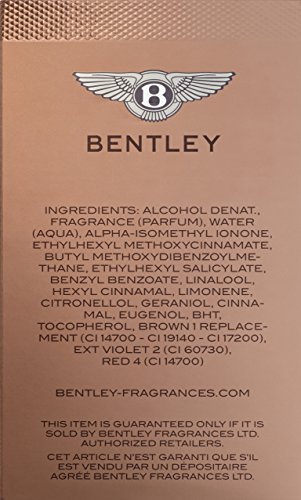 Bentley Intense Eau De Parfum Pour Homme