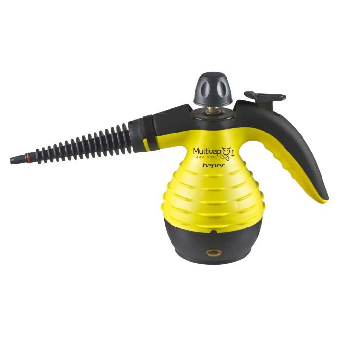 BEPER 50700 Nettoyeur a vapeur - 1050 W -  Jaune et noir