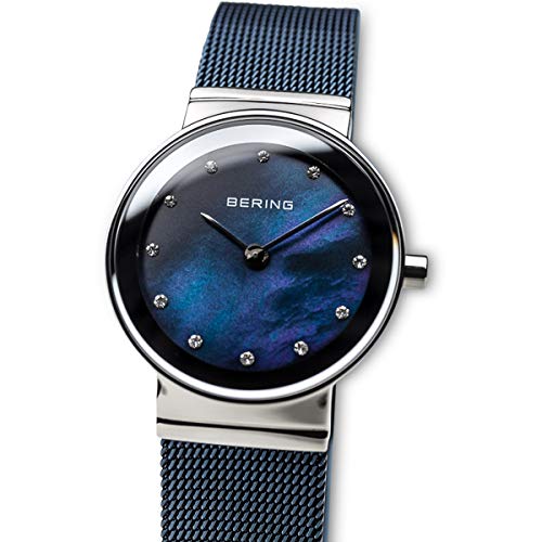 Montre Bering Acier - Taille : 26 Mm  - 10126-307 - Bleu