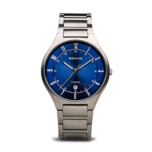 Bering Hommes Analogique Quartz Titanium...