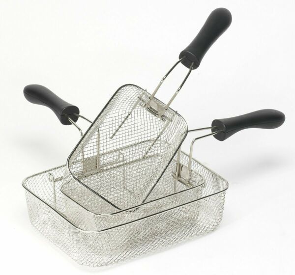 Friteuse Bestron 3 Paniers Capacite 4 Litres Zone Froide 15 Kg De Friture