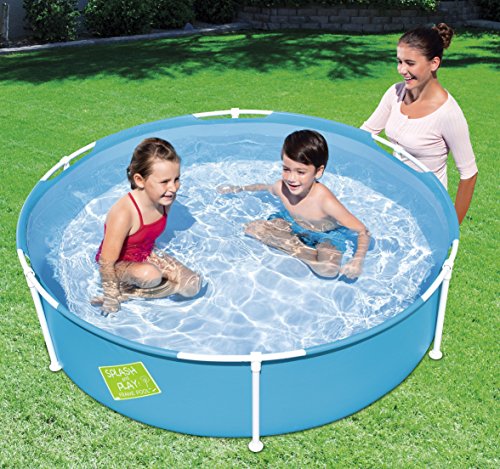 Bestway Piscine Hors Sol Ronde Pour Enfant, Diametre 1,52 M Hauteur 38 Cm