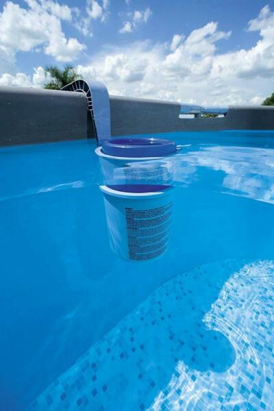 Skimmer Bestway Porte Chlore Pour Piscine Adapte Pour Piscines Ovales Et Rectangulaires