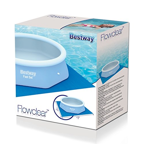 Bestway - Tapis de sol pour piscine rond...