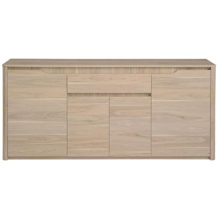 Betty Buffet Bas Contemporain Decor Chene L 185 Cm