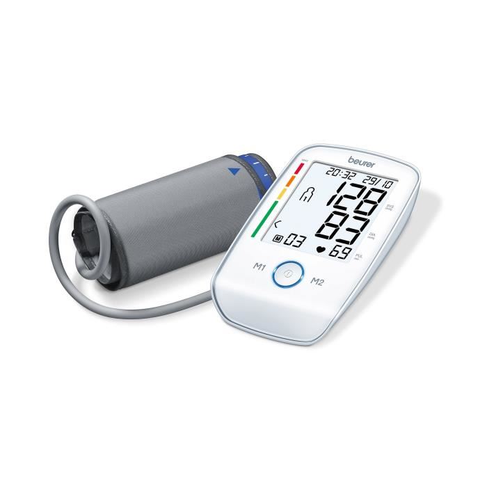 Beurer Bm 45 Tensiometre Bras Utilisation Simple Avec Bouton Tactile Mesure De Larythmie