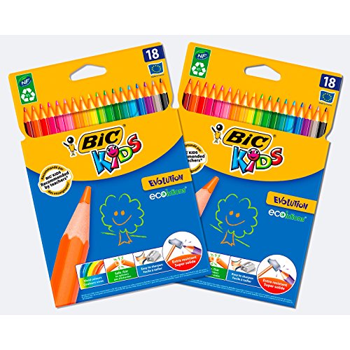 Bic Kids Evolution Ecolutions - Crayons ...