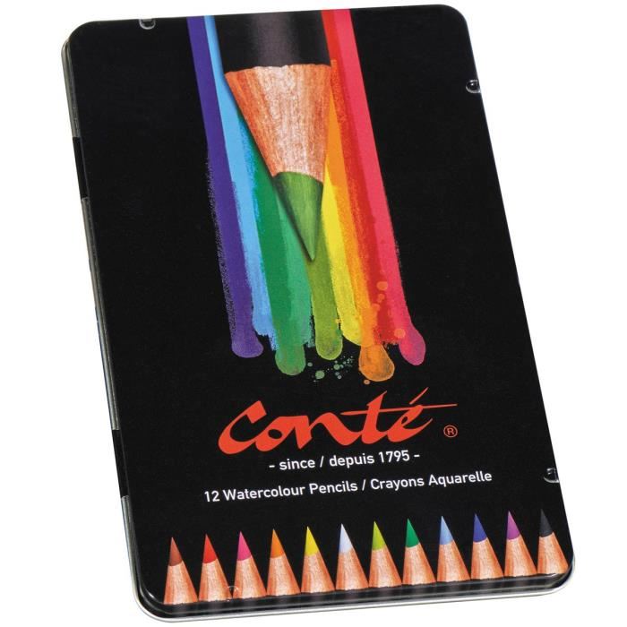 Conte Crayons De Couleur Aquarellables 