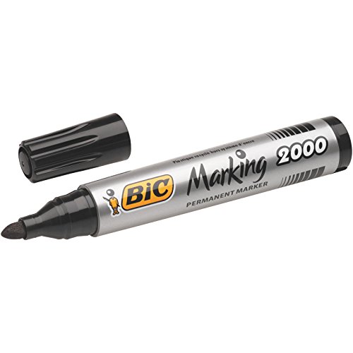 bic Marqueur permanent Bic 2000 pointe ogive 1,7 mm - noir