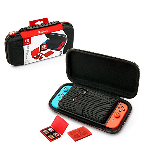 Pochette De Transport Noire Deluxe Officielle Pour Nintendo Switch