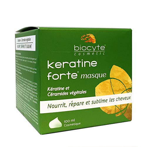 Masque Reparateur Biocyte Keratine Forte 100ml Cheveux Abimes Sans Rincage