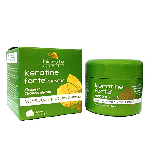 Masque Reparateur Biocyte Keratine Forte 100ml Cheveux Abimes Sans Rincage