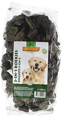 Biscuits 3-en-1 Aux Algues Marines Pour Chiens - Biofood - 500g