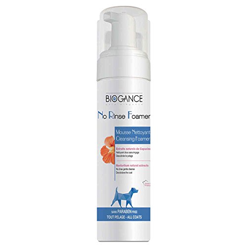 Biogance shampooing mousse sans rincage pour chat et chien main image 1